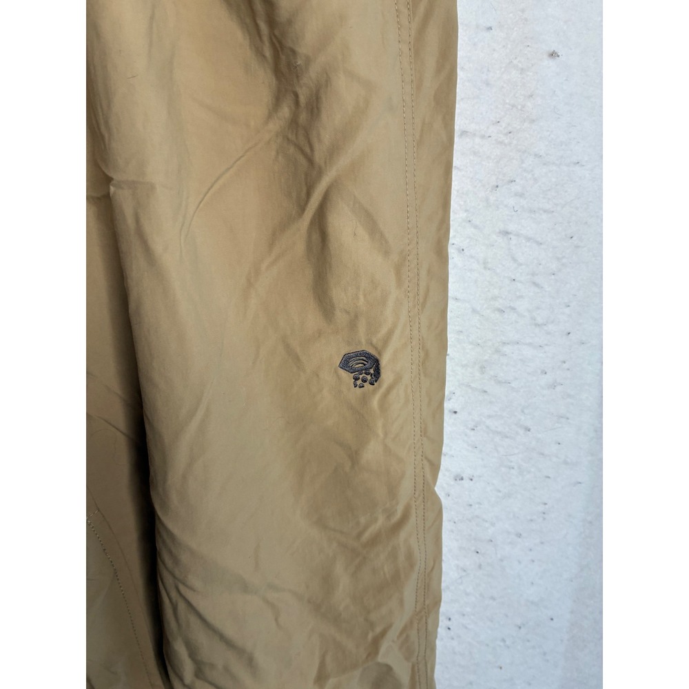 Mountain Hardwear Womens Dynama/2 Ankle Pants Tan Khaki Hiking Belted Size 12/30 - Picture 2 of 12
